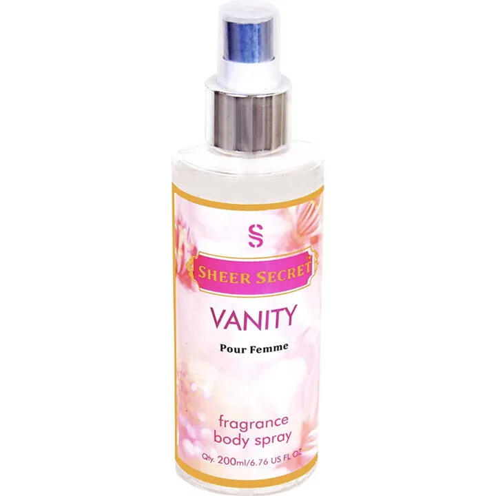 Sheer Secret Vanity parfüm şişesi