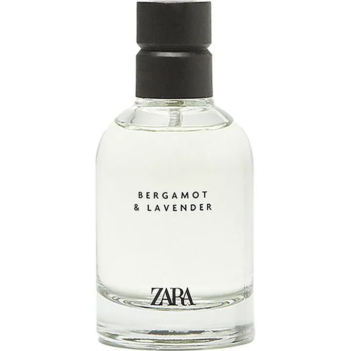 Zara Bergamot & Lavender perfume bottle