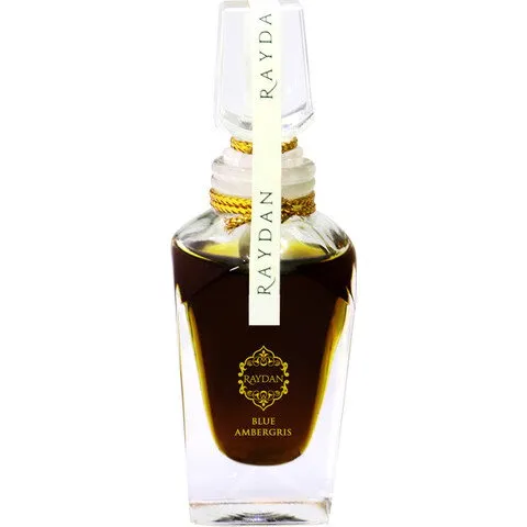 Raydan Blue Ambergris perfume bottle