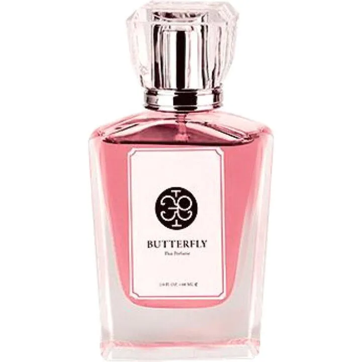 Butterfly Thai Perfume Damask Rose parfüm şişesi