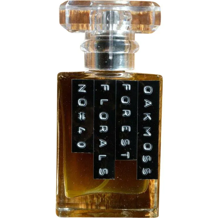 Meleg Perfumes Black Metallic Rose / No 40: Oakmoss and Forest Florals parfüm şişesi