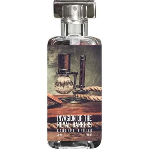 The Dua Brand Invasion of the Royal Barbers perfume bottle
