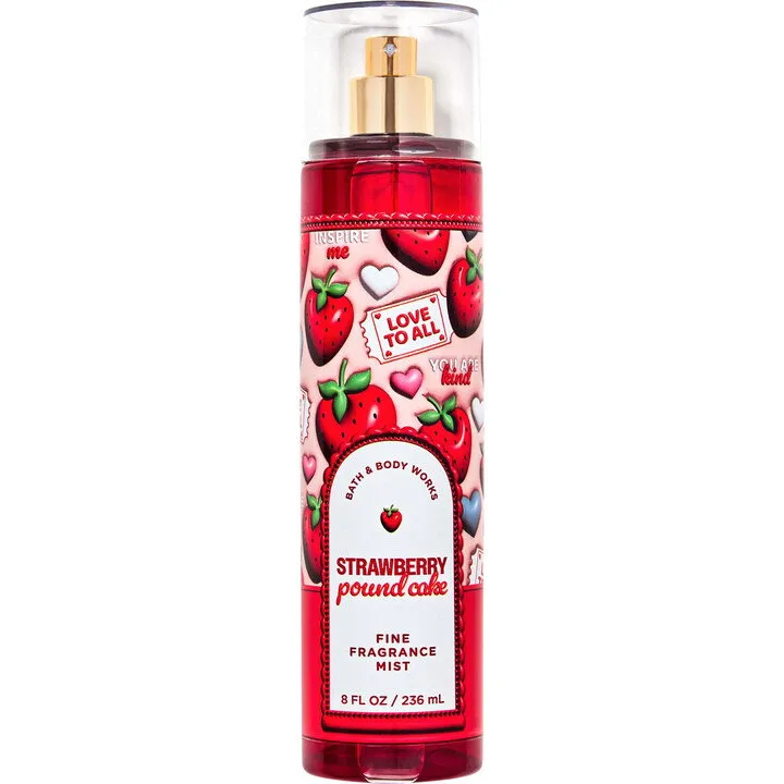 Bath & Body Works Strawberry Pound Cake parfüm şişesi