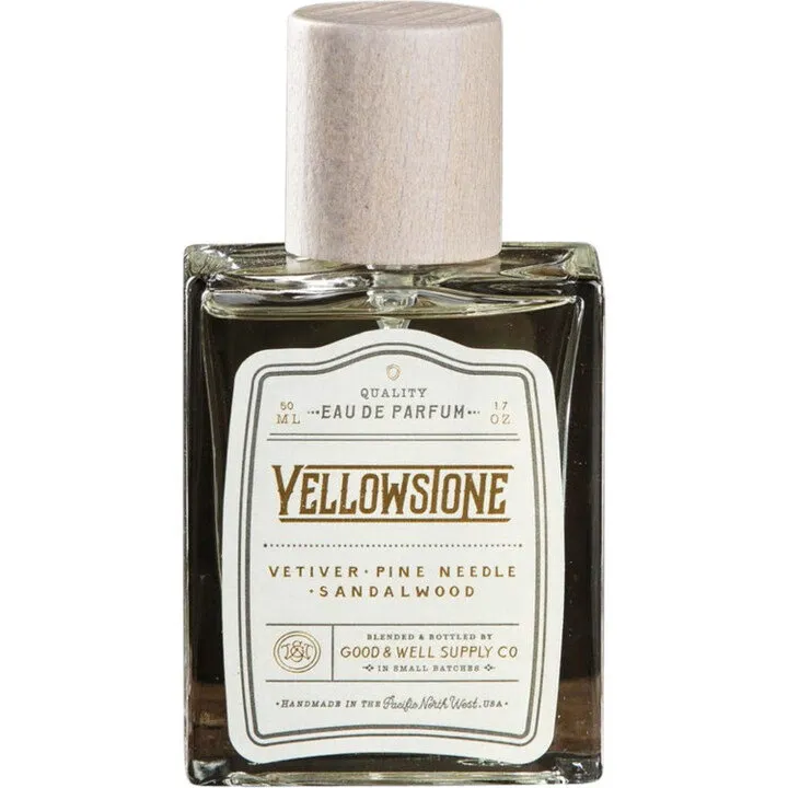 Good & Well Supply Company Yellowstone perfume bottle