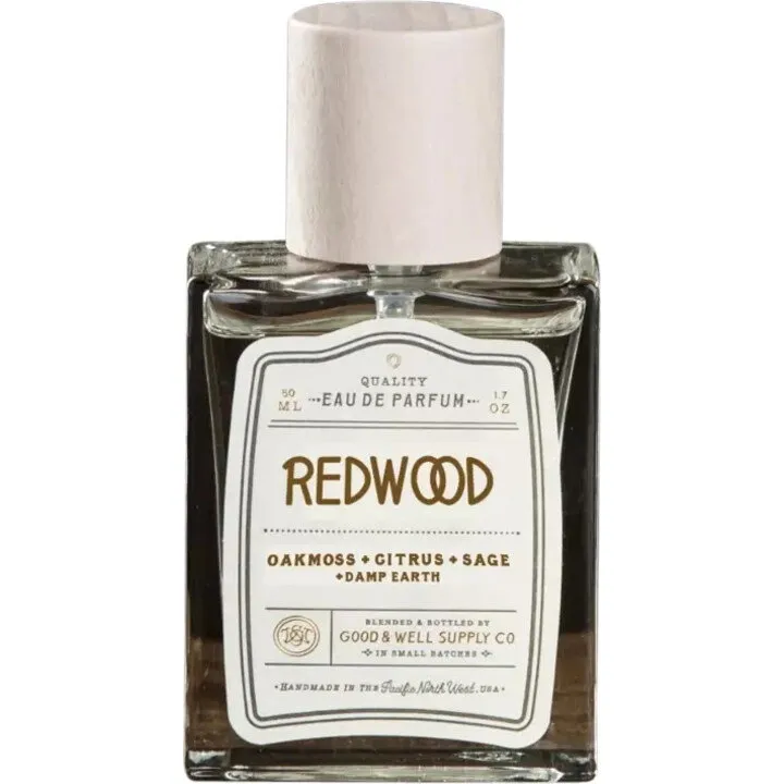 Good & Well Supply Company Redwood parfüm şişesi