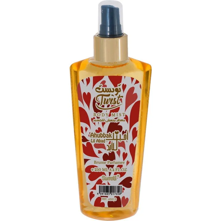Surrati Ahubbak Lil Abad (Body Mist) parfüm şişesi