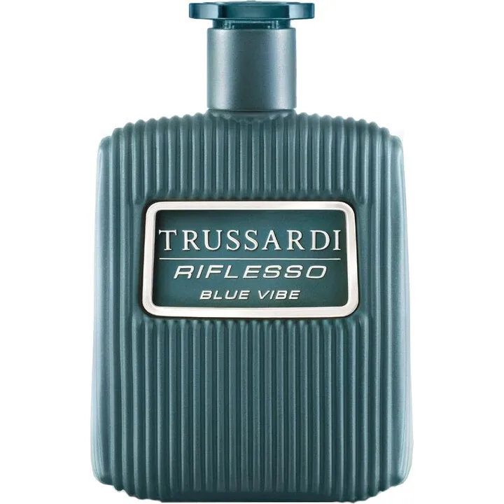 Trussardi Riflesso Blue Vibe Limited Edition perfume bottle