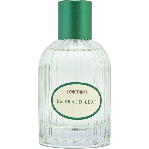 Koton Emerald Leaf perfume bottle