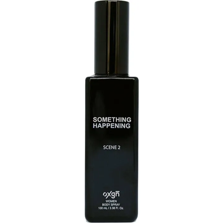 oxgn̄ Something Happening Scene 2 perfume bottle