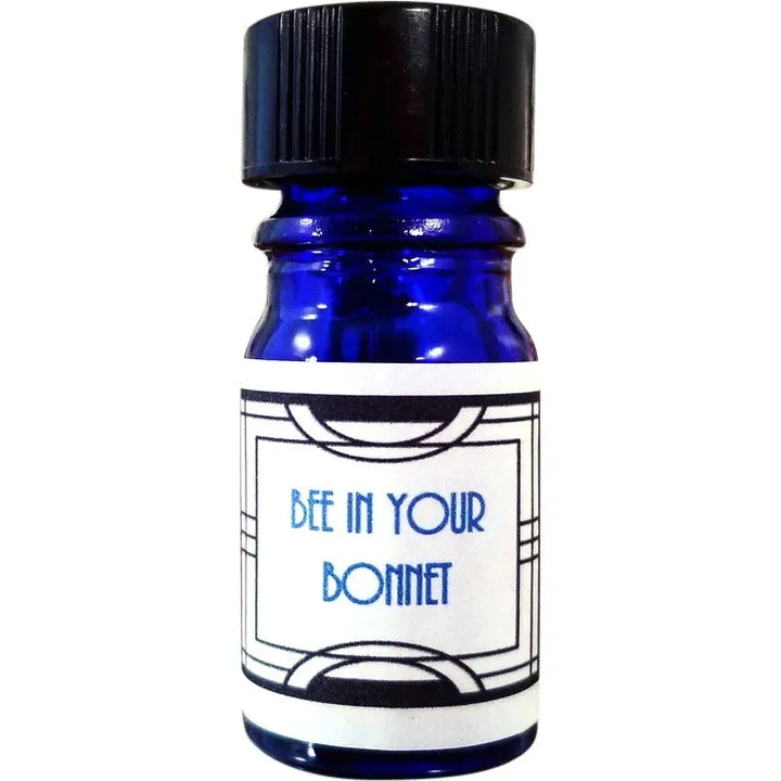 Nui Cobalt Designs Bee in Your Bonnet perfume bottle