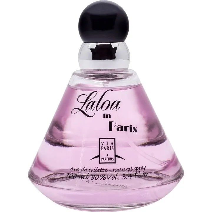 Via Paris Parfums Laloa in Paris perfume bottle