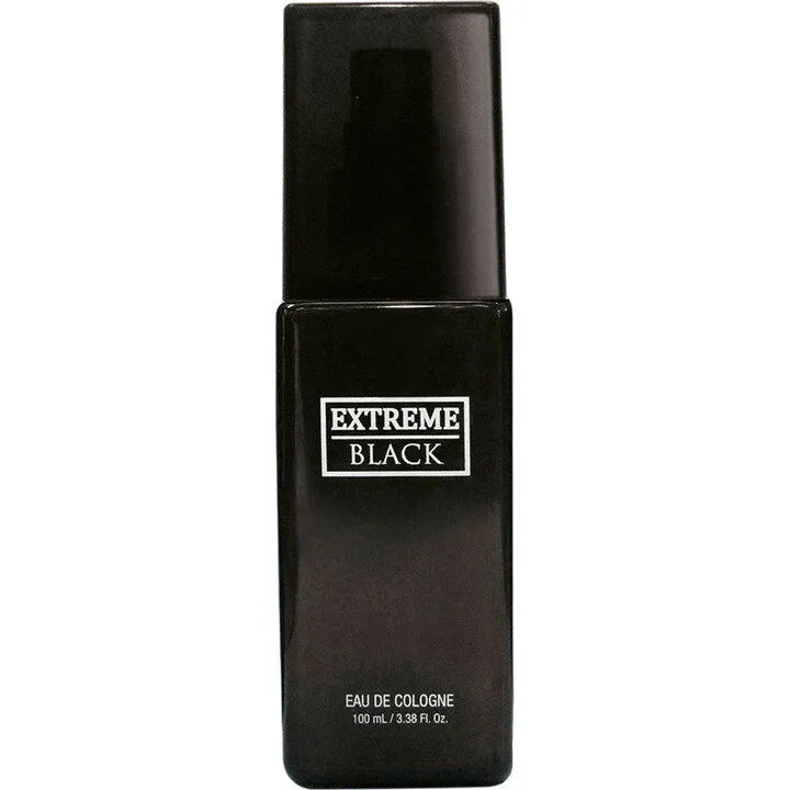 Red Logo Extreme Black parfüm şişesi
