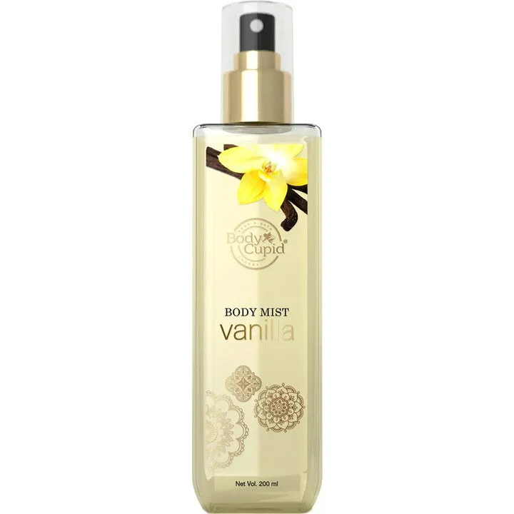 Body Cupid Vanilla perfume bottle