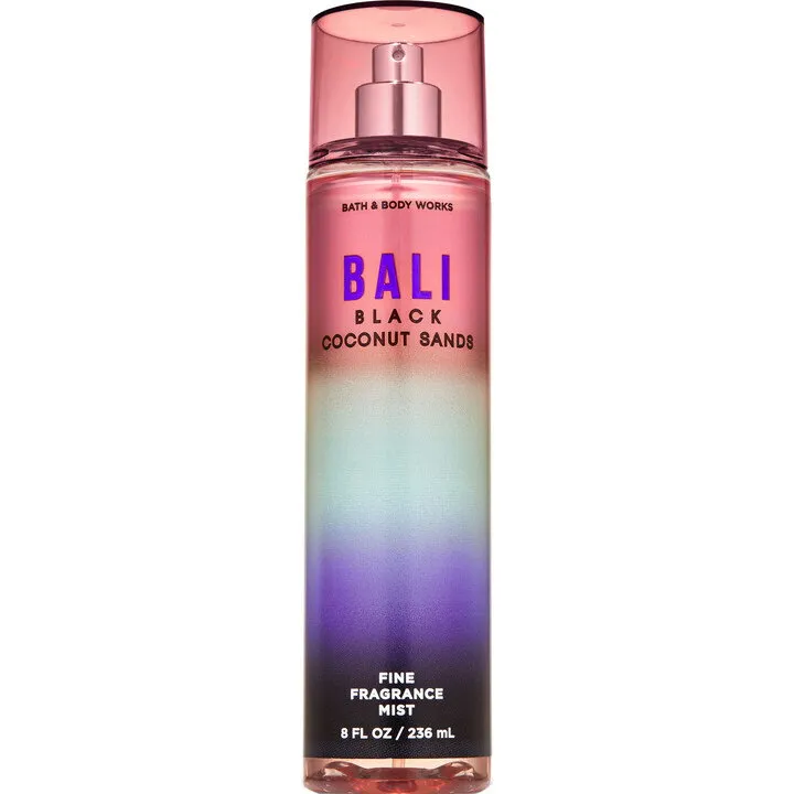 Bath & Body Works Bali Black Coconut Sands parfüm şişesi