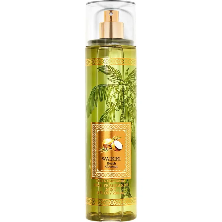 Bath & Body Works Waikiki Beach Coconut (Fragrance Mist) perfume bottle