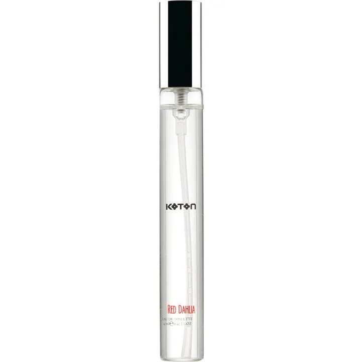 Koton Red Dahlia perfume bottle