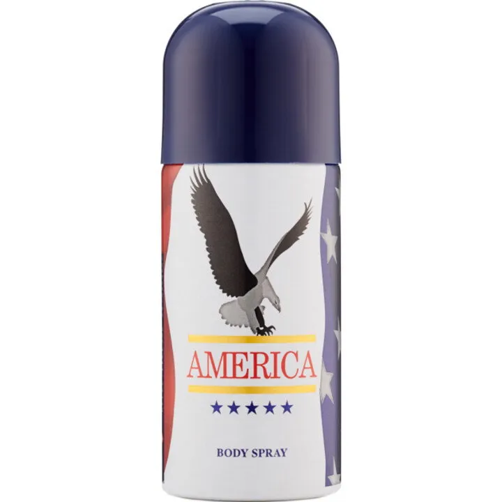 Milton-Lloyd America Noir et Rouge (Body Spray) parfüm şişesi