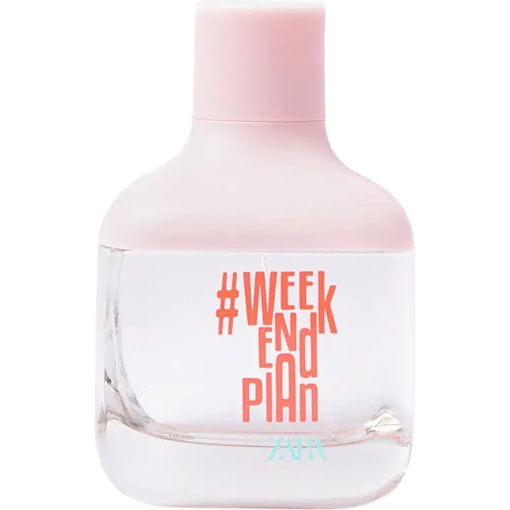 Zara #Weekend Plan parfüm şişesi