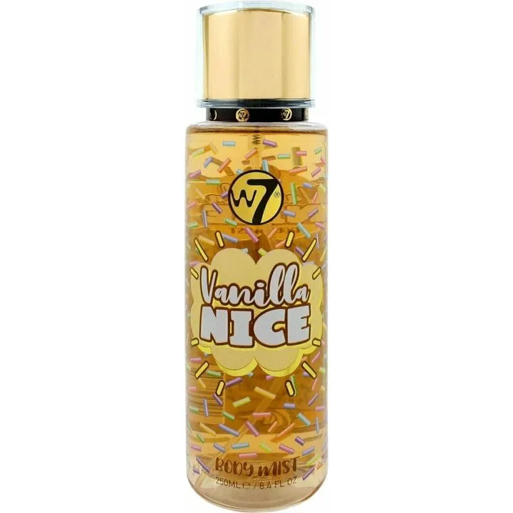 W7 Vanilla Nice parfüm şişesi