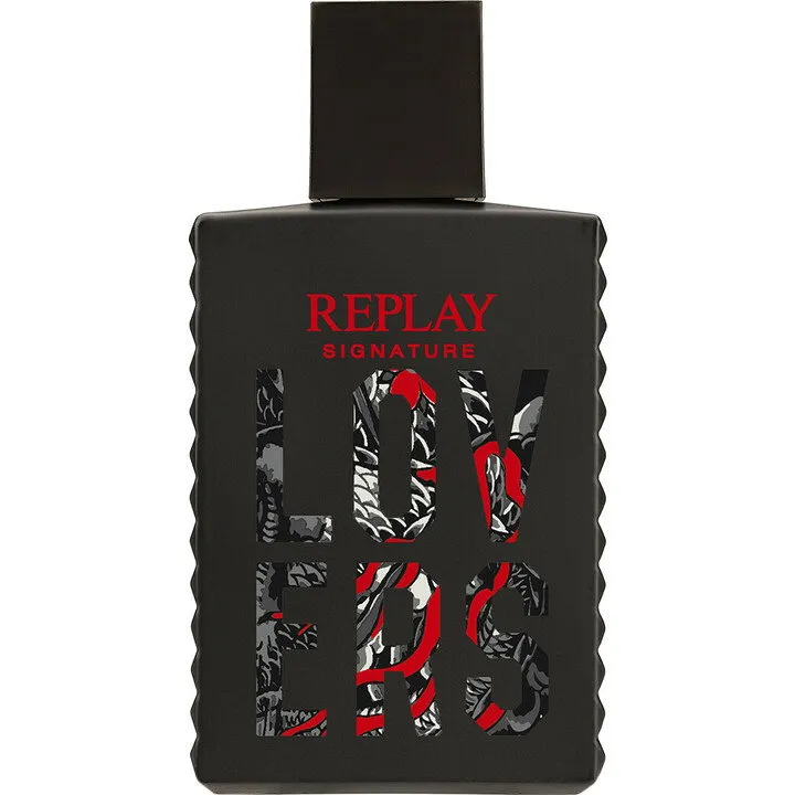 Replay Signature Lovers for Man perfume bottle