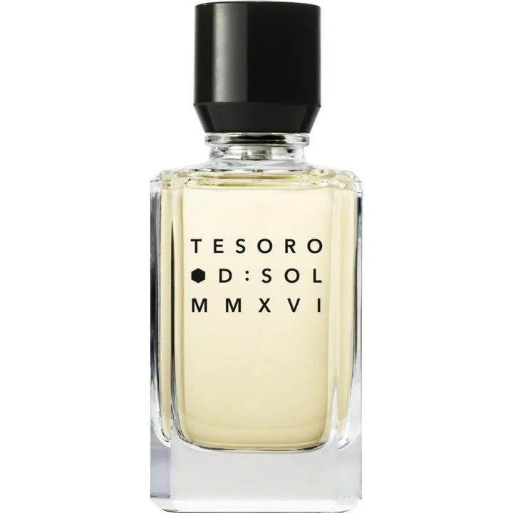 D:SOL MMXVI Tesoro perfume bottle