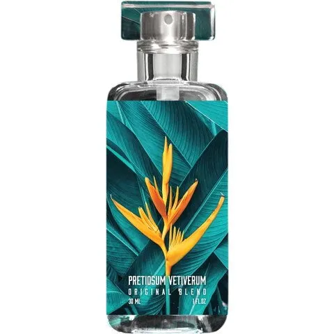The Dua Brand Pretiosum Vetiverum perfume bottle