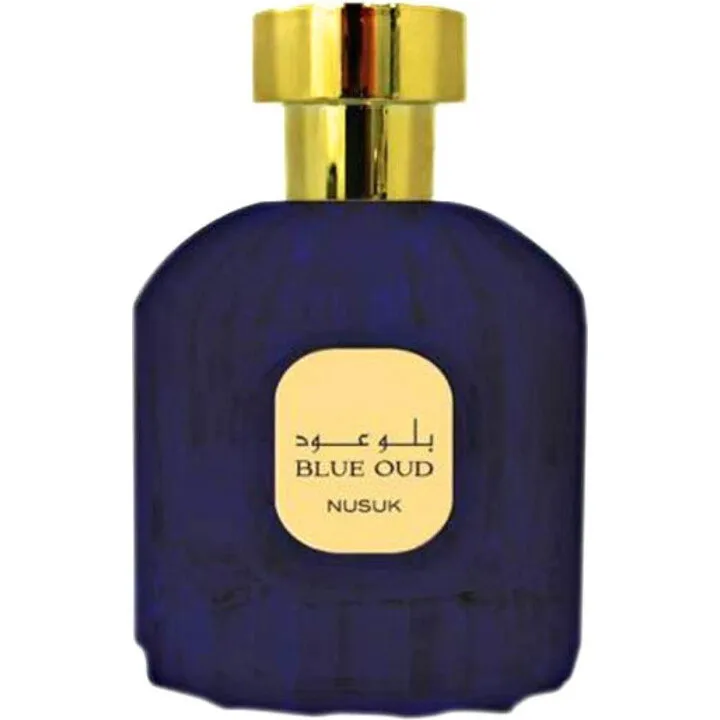 Nusuk Blue Oud perfume bottle