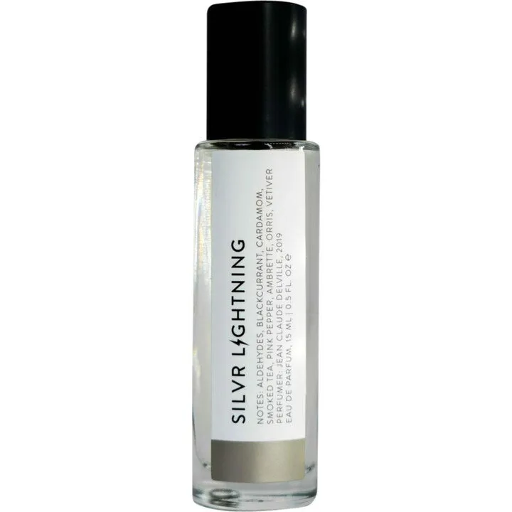 The Society of Scent Silver Lightning perfume bottle