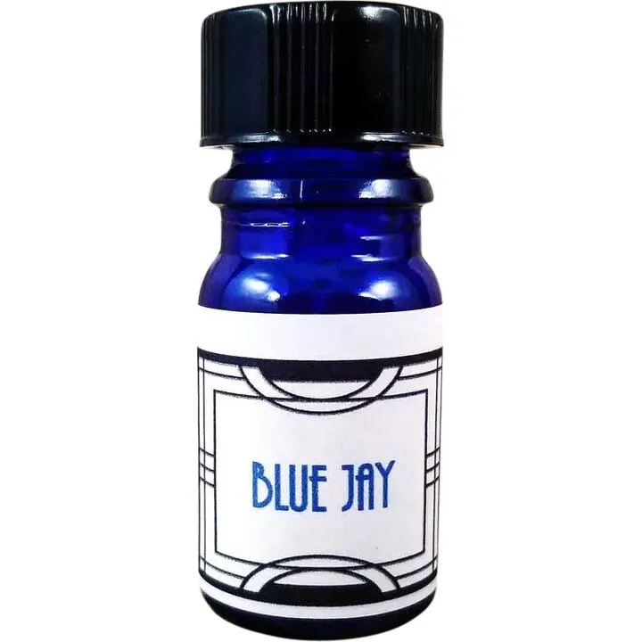 Nui Cobalt Designs Blue Jay perfume bottle