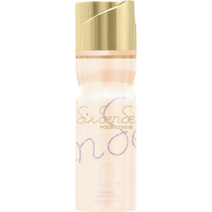 Khalis Six Sense (Body Spray) parfüm şişesi