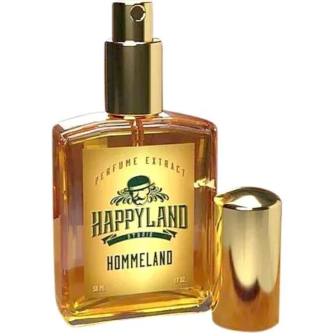 Happyland Studio Hommeland parfüm şişesi