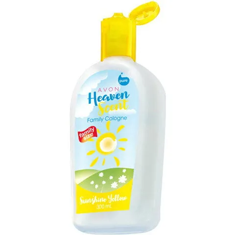 Avon Heaven Scent - Sunshine Yellow parfüm şişesi