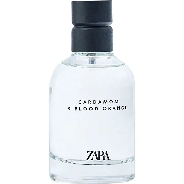 Zara Cardamom & Blood Orange parfüm şişesi