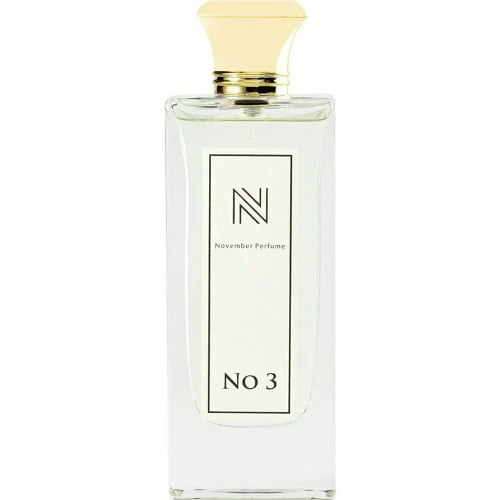 November Perfume No 3 perfume bottle