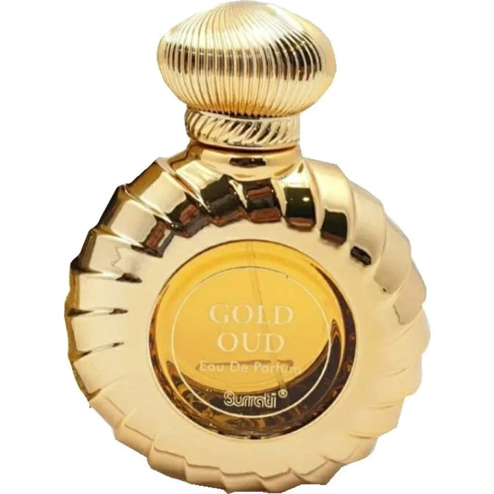Surrati Gold Oud perfume bottle