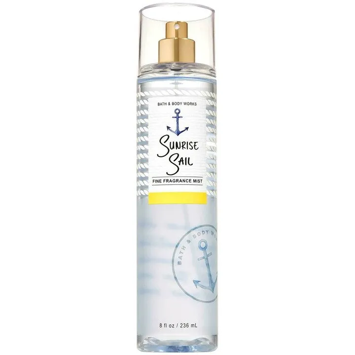 Bath & Body Works Sunrise Sail parfüm şişesi