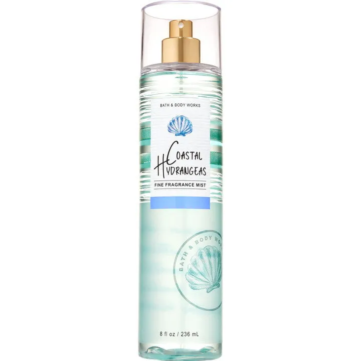 Bath & Body Works Coastal Hydrangeas parfüm şişesi