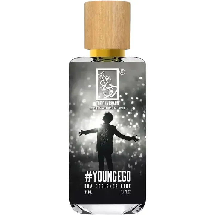 The Dua Brand #Youngego perfume bottle