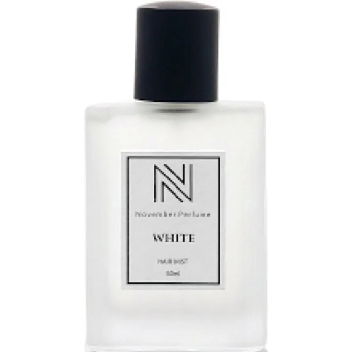 November Perfume White perfume bottle
