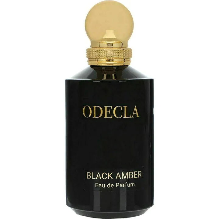 Odecla Black Amber parfüm şişesi