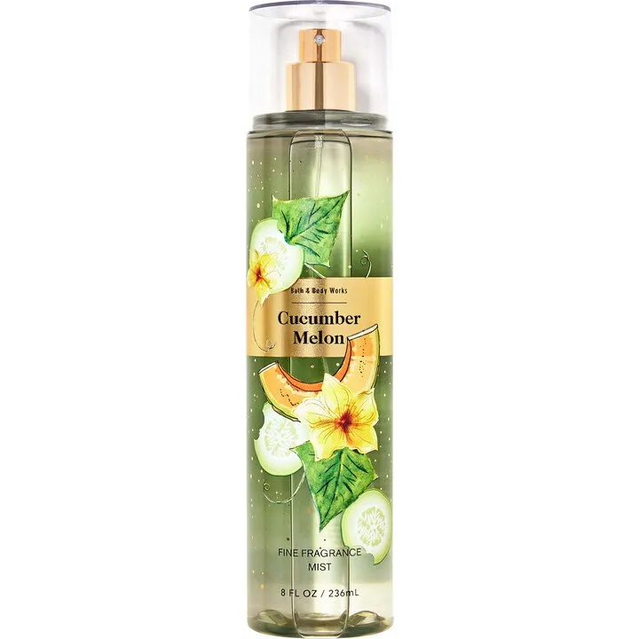 Bath & Body Works Cucumber Melon (Fragrance Mist) perfume bottle