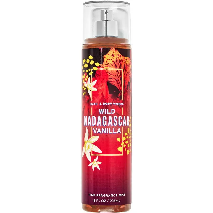 Bath & Body Works Wild Madagascar Vanilla (Fragrance Mist) parfüm şişesi