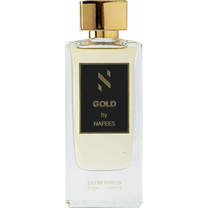 Nafees Gold perfume bottle