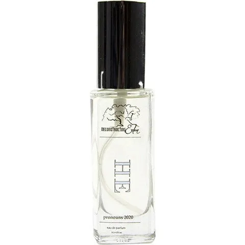 Deconstructing Eden Pronouns - He perfume bottle