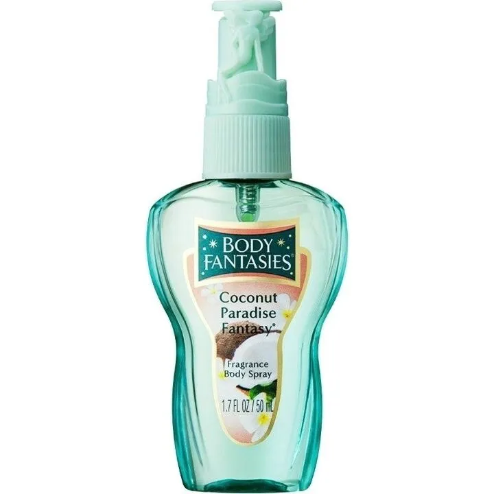 Body Fantasies Coconut Paradise Fantasy parfüm şişesi