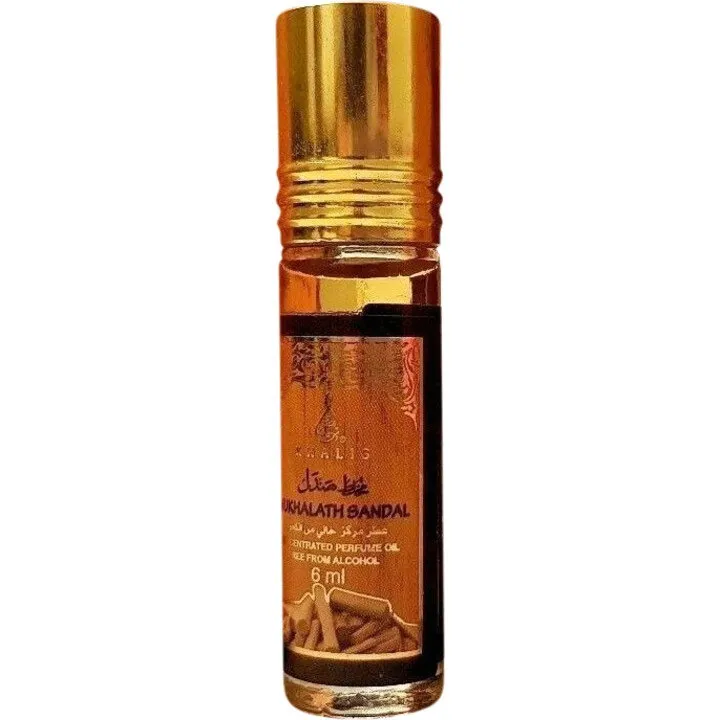 Khalis Mukhalath Sandal perfume bottle