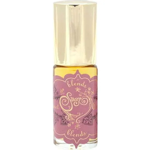 Sage Machado Garnet and Amethyst perfume bottle