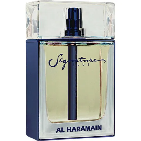 Al Haramain Signature Blue parfüm şişesi