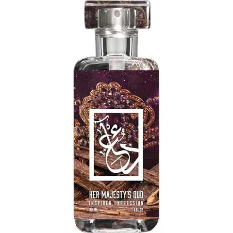 The Dua Brand Her Majesty's Oud perfume bottle