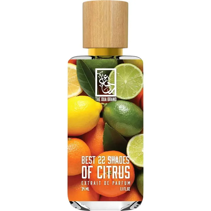 The Dua Brand Best 22 Shades of Citrus perfume bottle